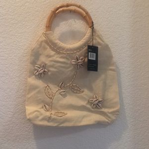 LADIES' Canvas Handbag NWT